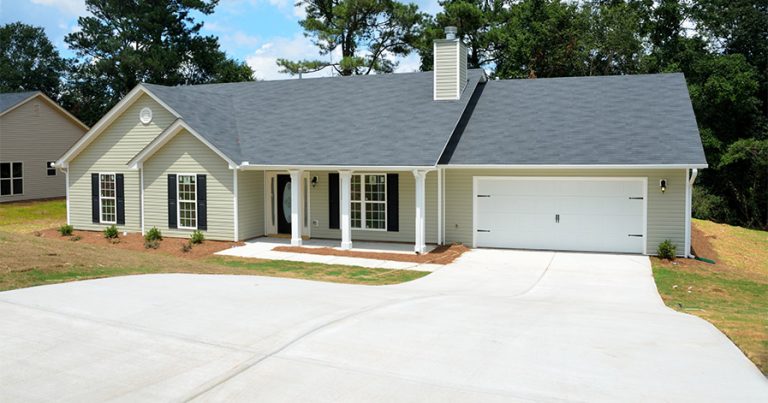Exterior of house