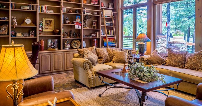 Nice looking living room in a house