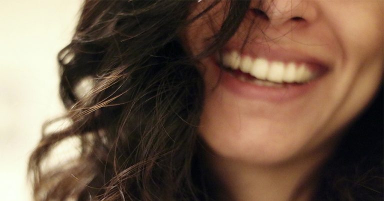 Smiling woman
