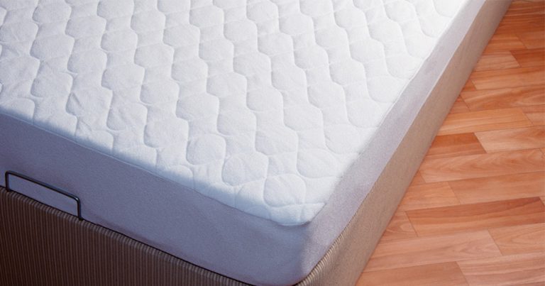 Mattress on a frame
